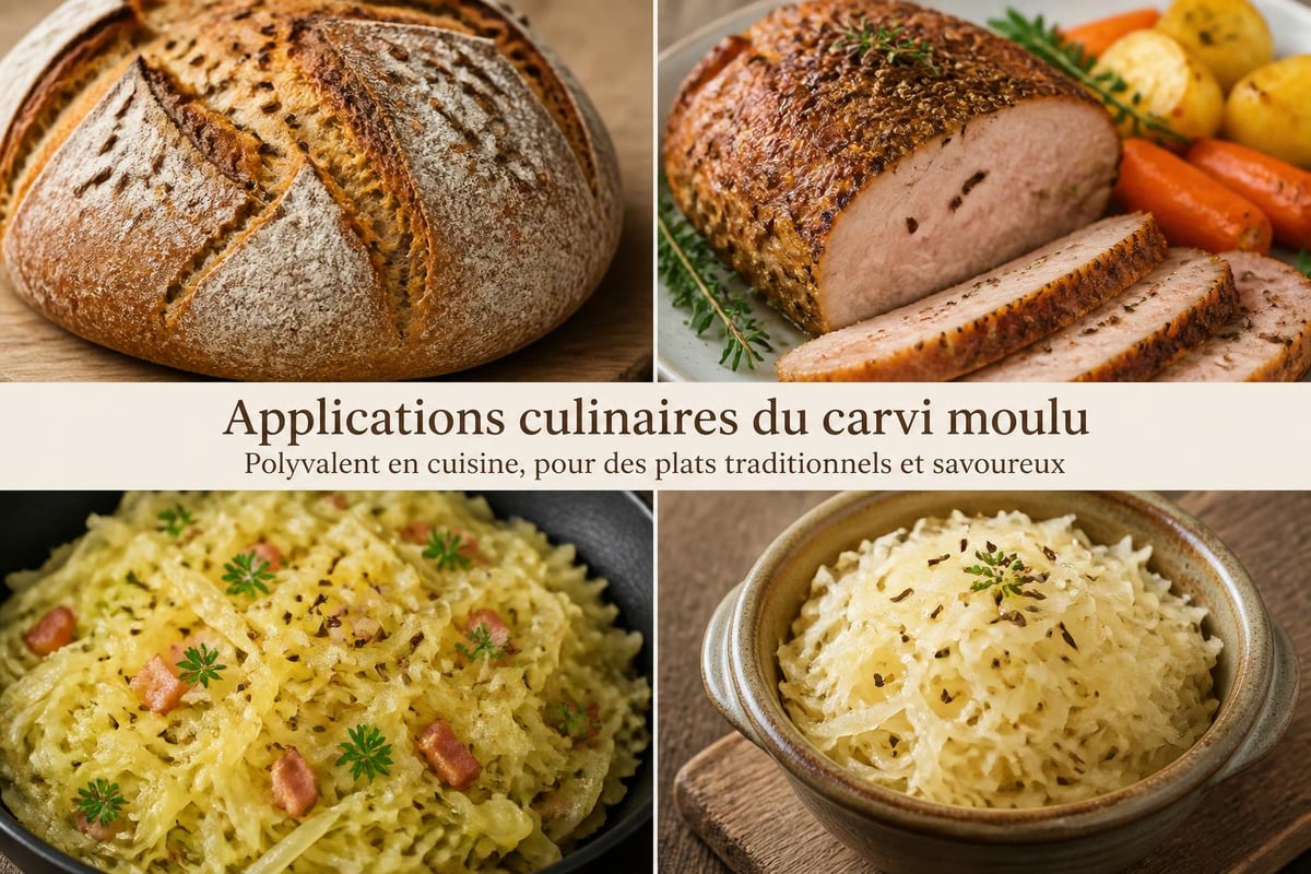 Utilisations du carvi en cuisine
