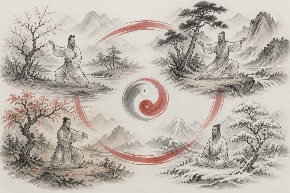 Seasonal Tai Chi practice variations