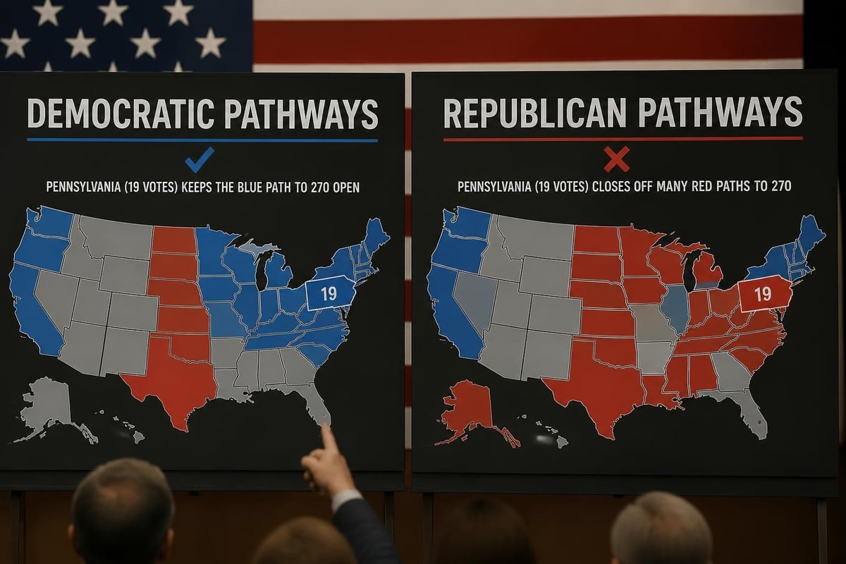 Electoral College paths