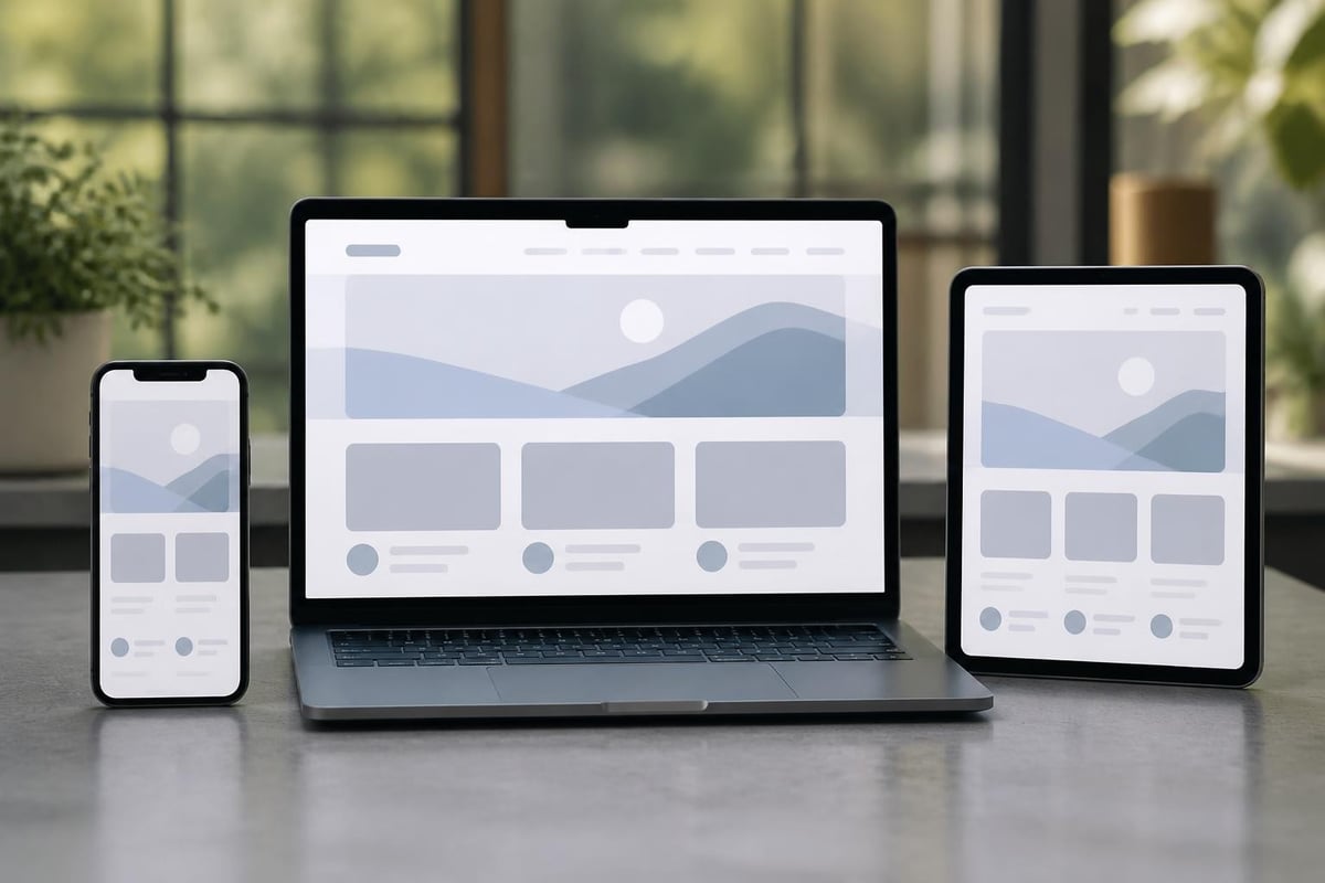 Responsive Webdesign für verschiedene Geräte