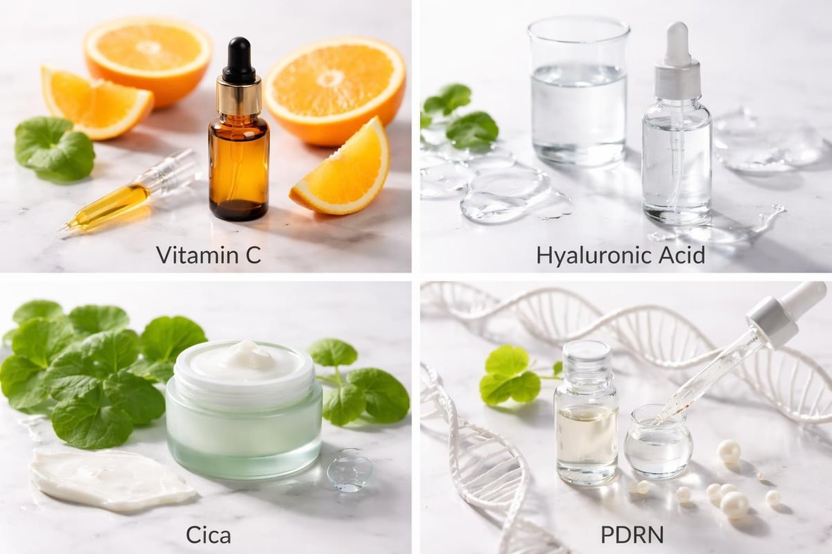 Skin care ingredients and their benefits