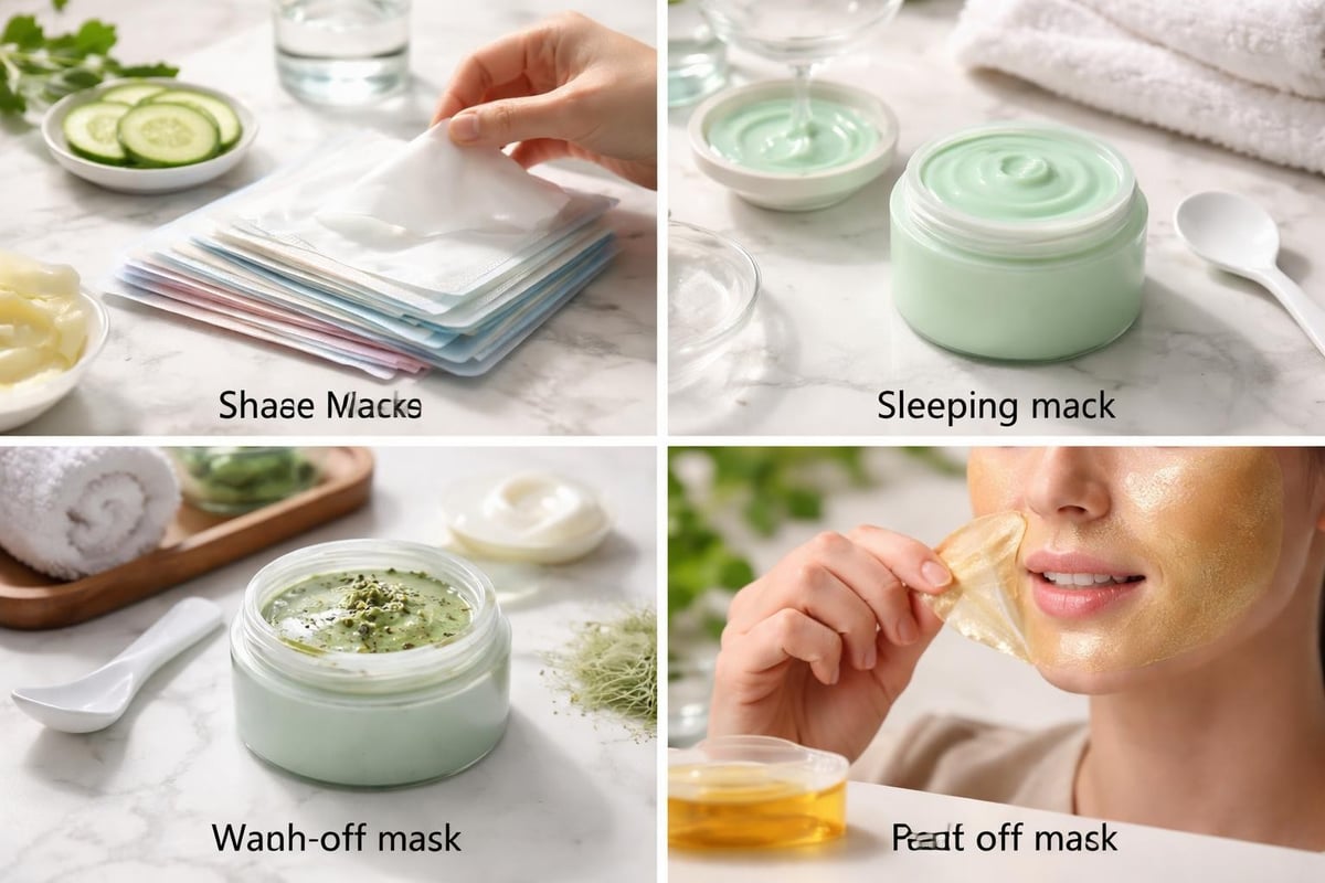 Types of Korean face masks