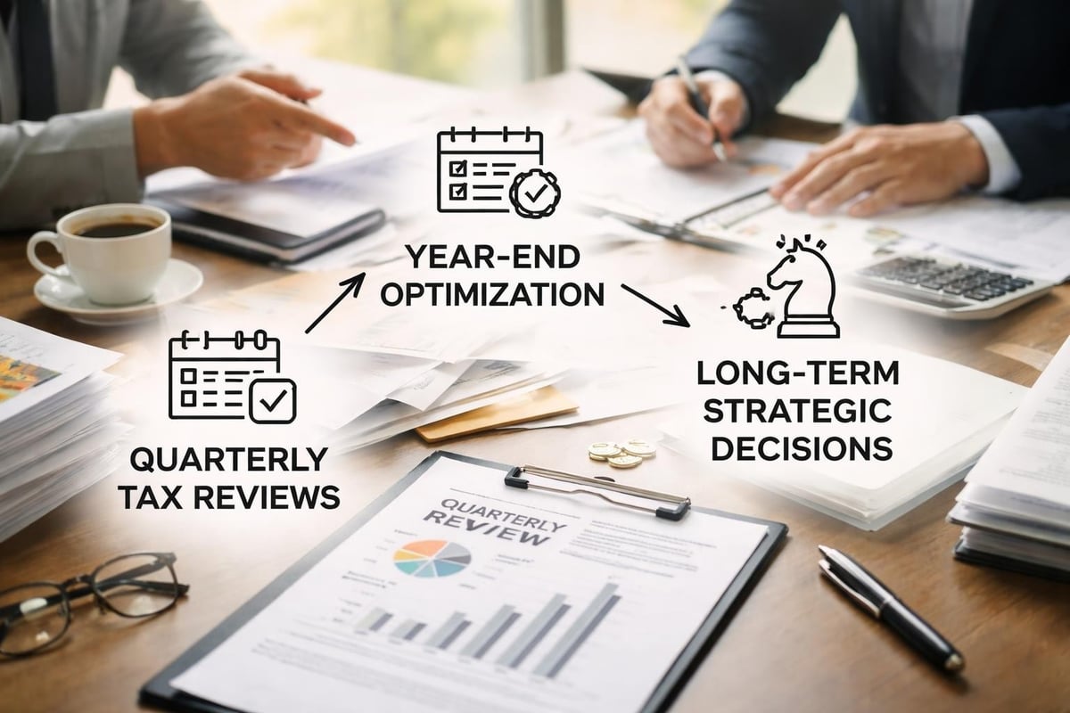 Tax planning timeline