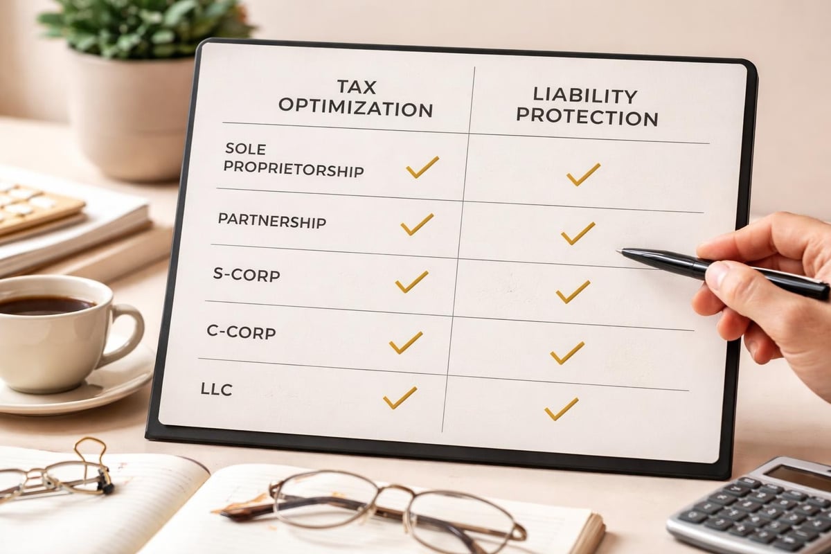 Business entity structures