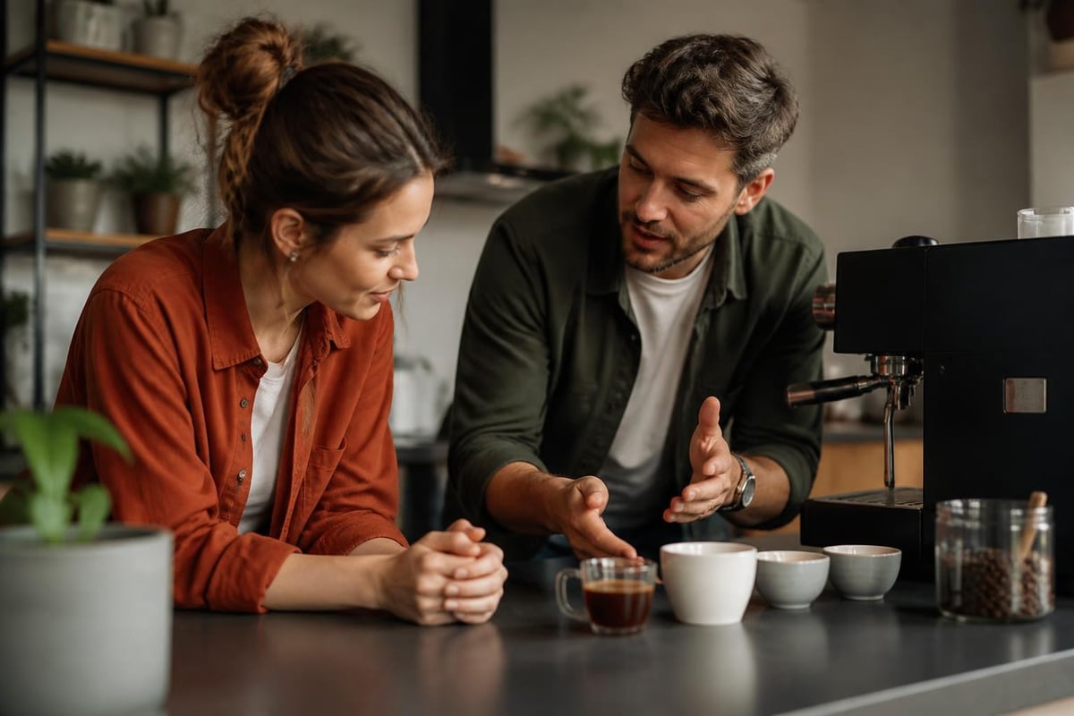 Service client café en ligne