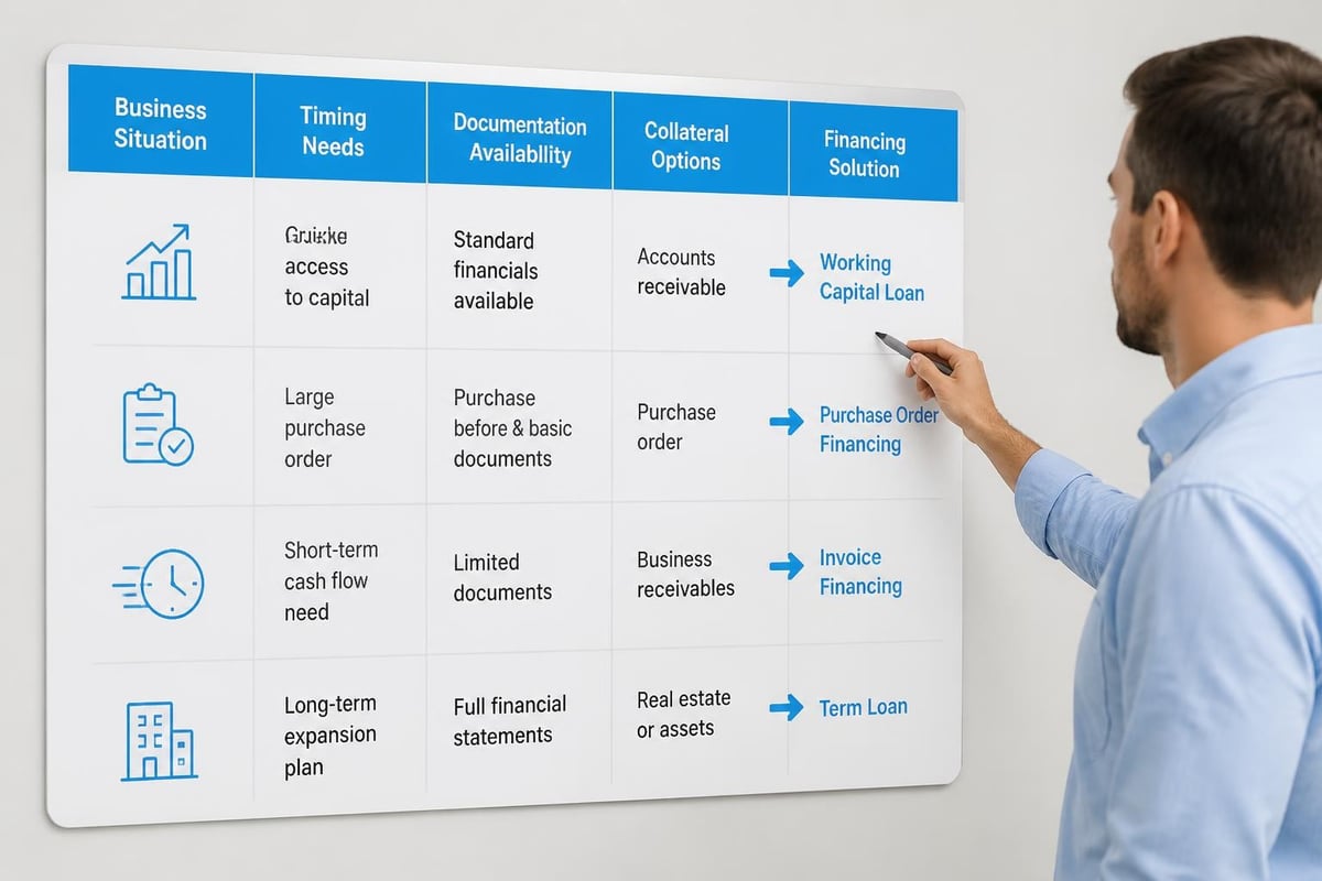 Funding alternatives decision tree