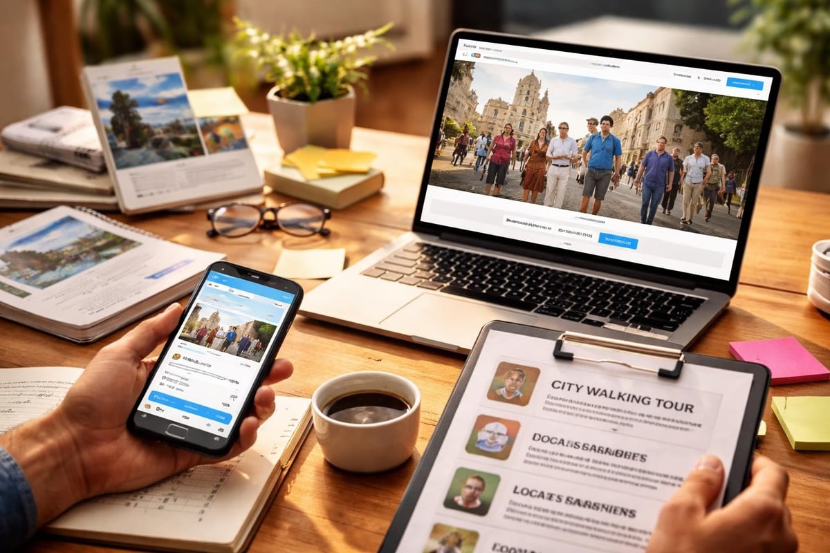 Marketing channels for tour guides