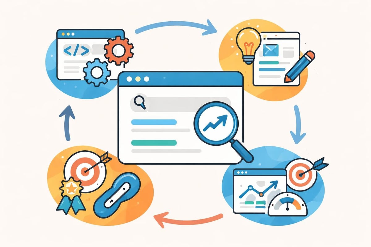 SEO Komponenten Übersicht