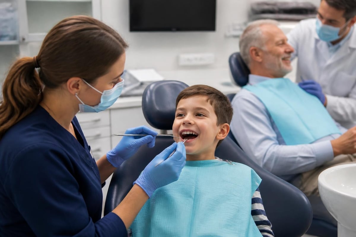 Family dental services across age groups
