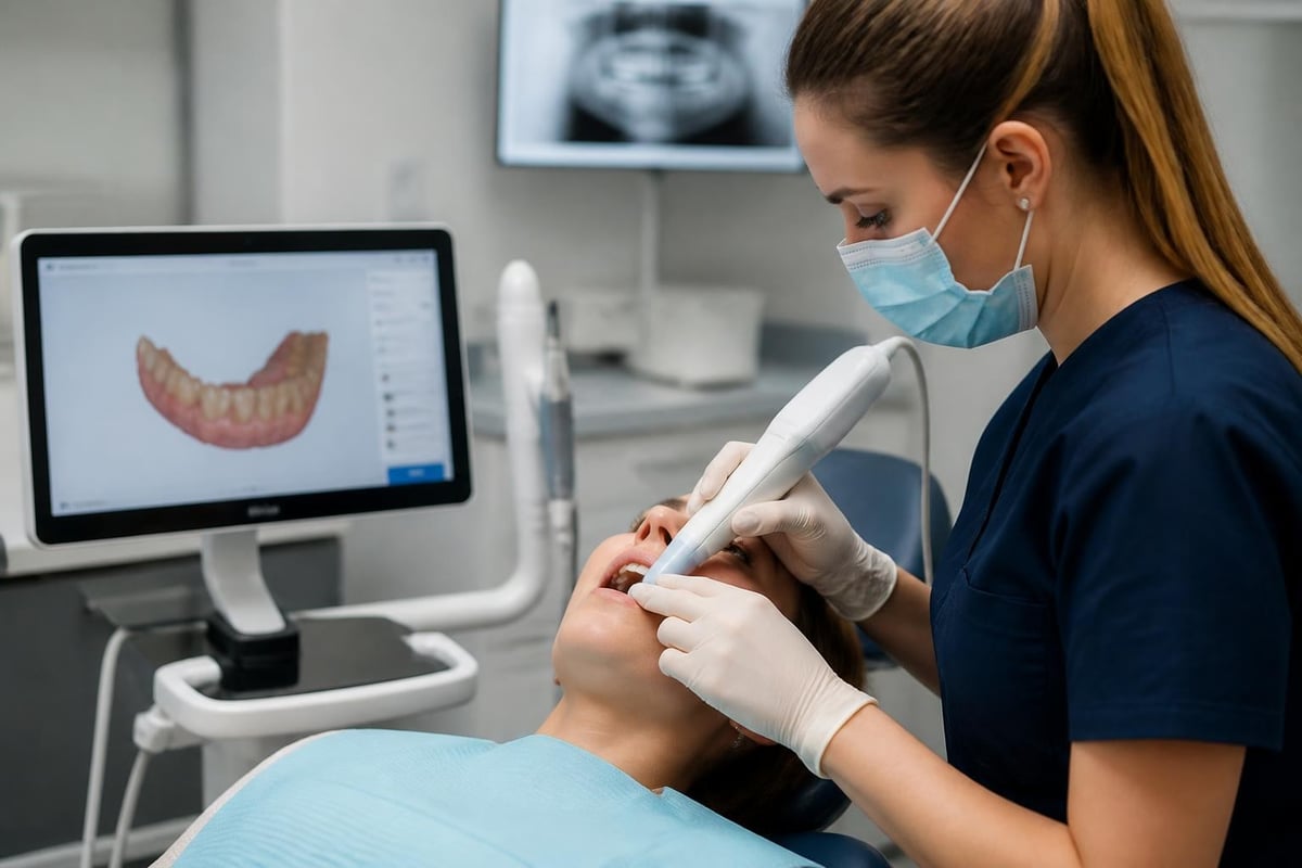 Modern dental technology benefits