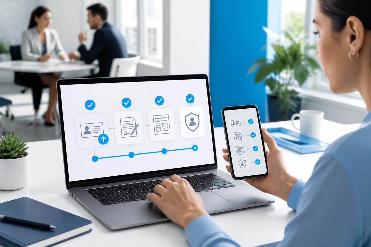 Compliance checklist workflow
