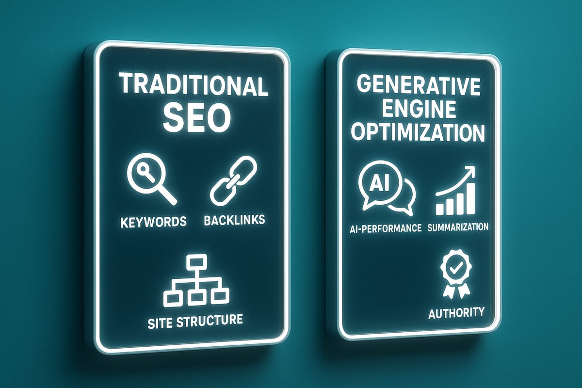 SEO vs GEO : Comparaison des Approches et Nouveaux Enjeux