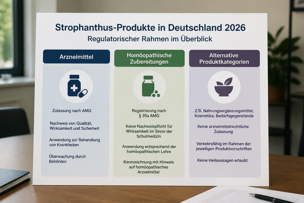 Regulierungslandschaft Strophanthus