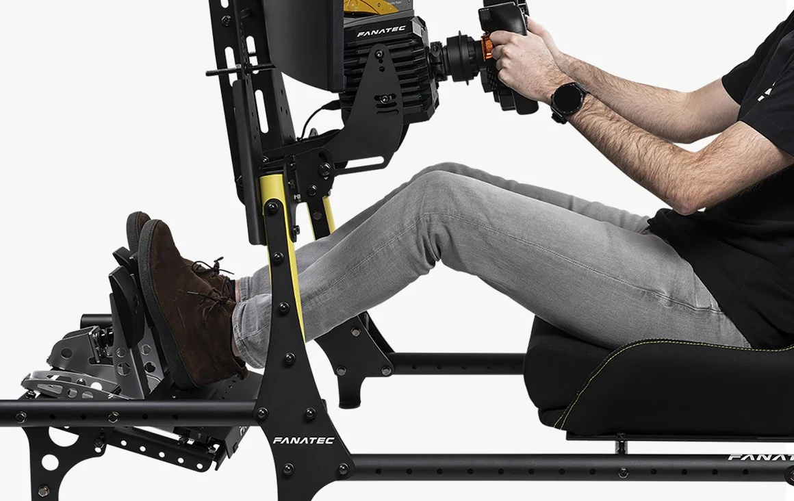 Sim racing pedal calibration