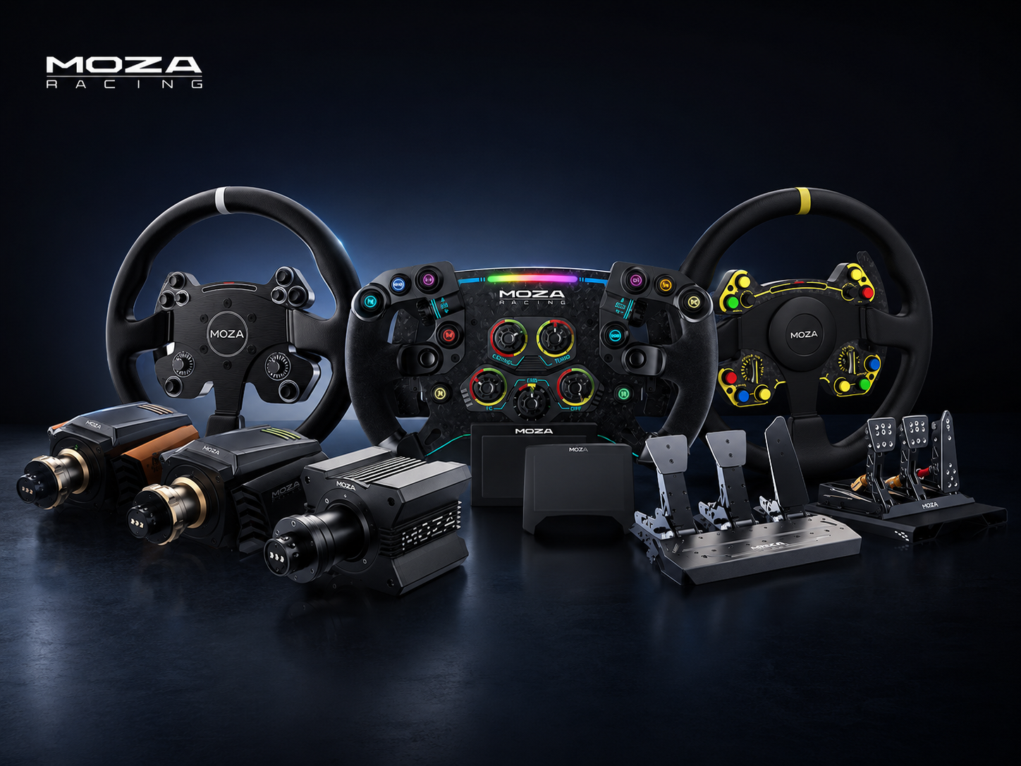 MOZA sim racing ecosystem 