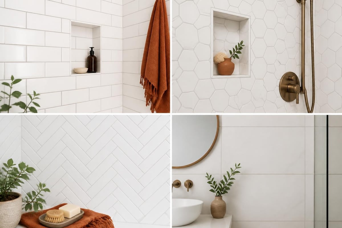 Bathroom tile patterns