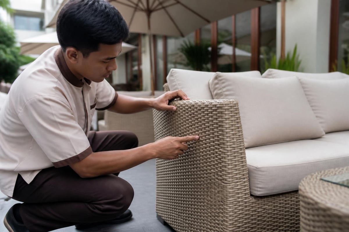 Rattan furniture maintenance schedule