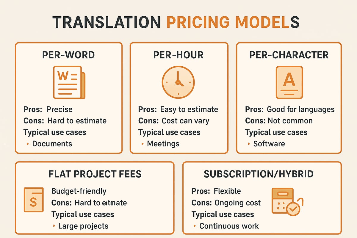 Translation Pricing Models Explained