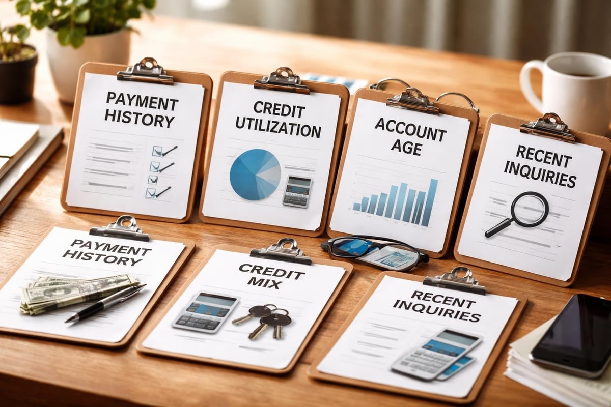Credit evaluation factors