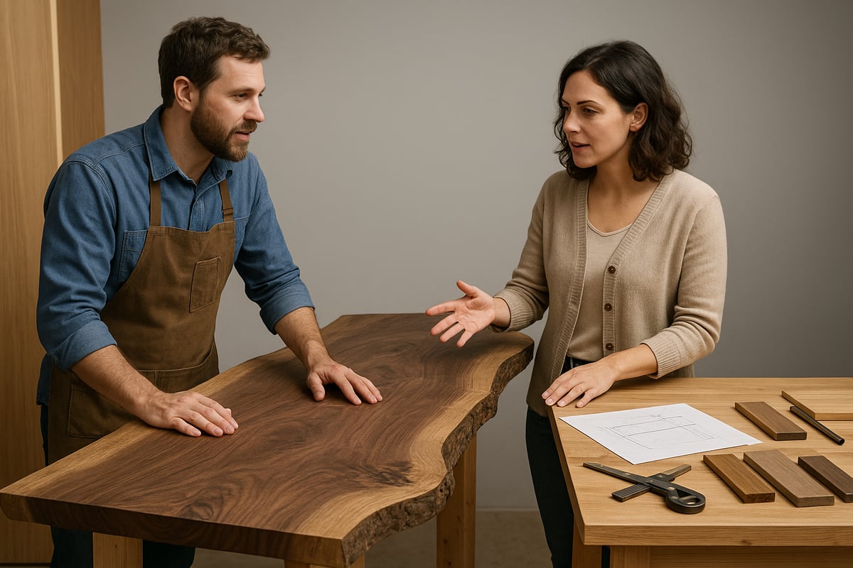 Step-by-Step Guide: Ordering and Customizing a Walnut Slab Table