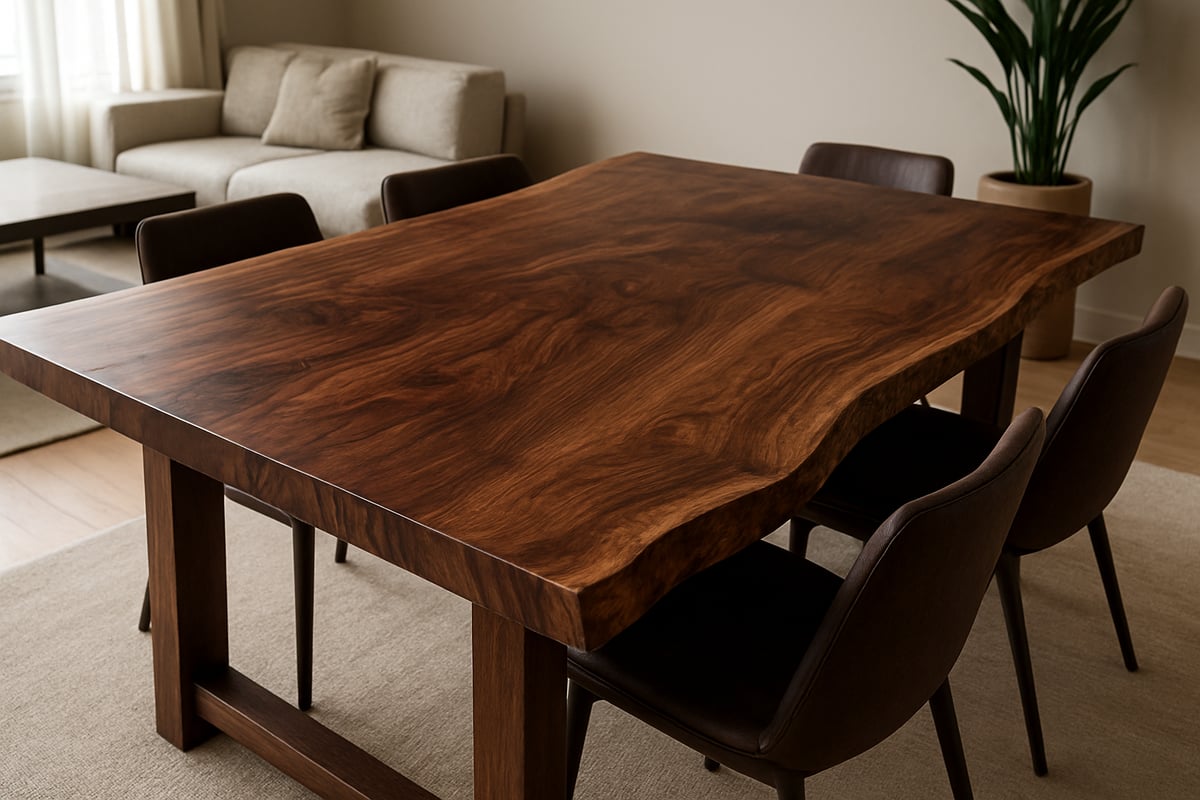 The Enduring Appeal of Walnut Slab Tables