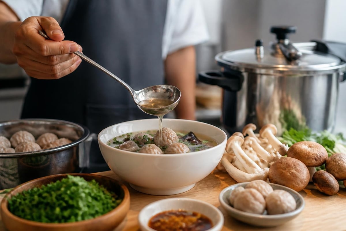 Inovasi air bakso modern