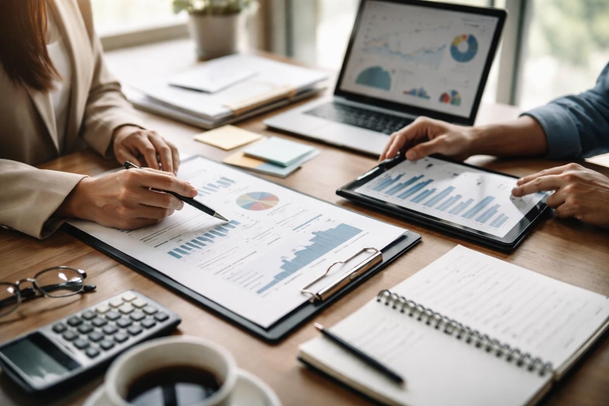 Financial planning review cycle
