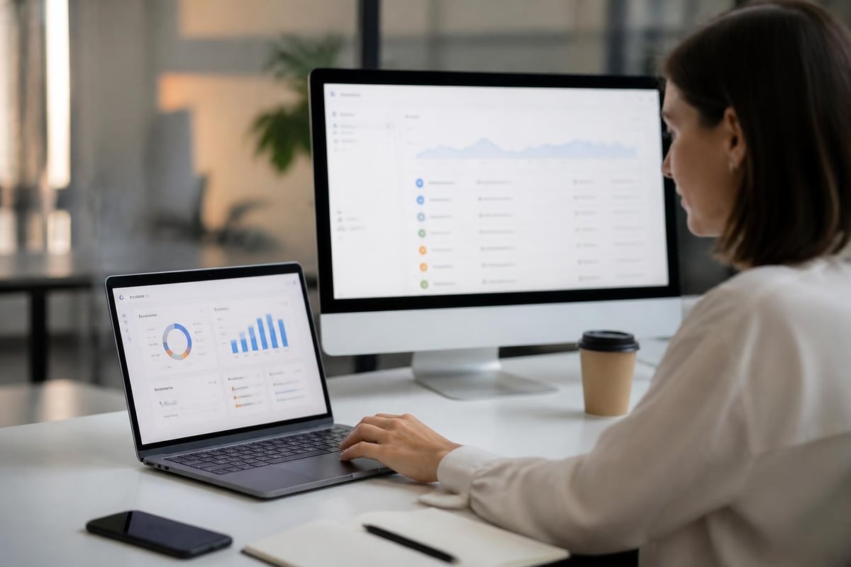 Sales coaching software data flow