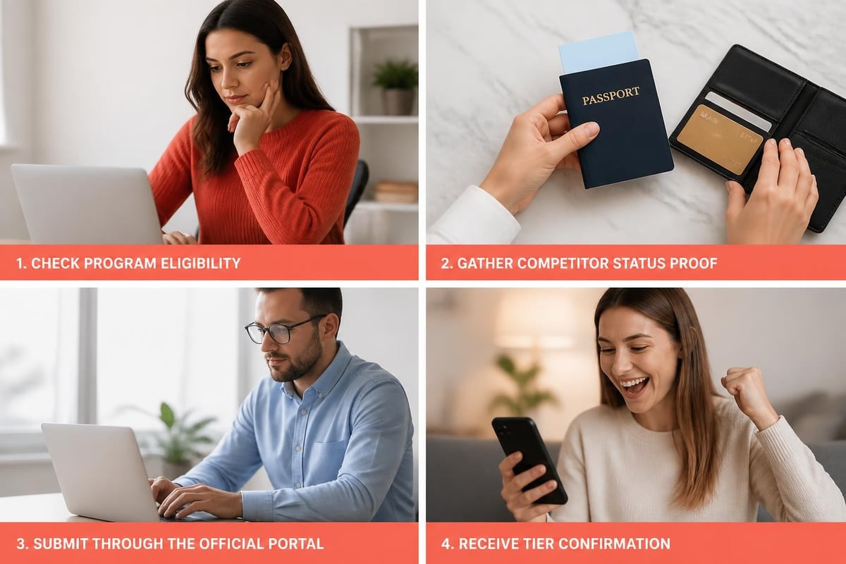 Hertz status match submission process