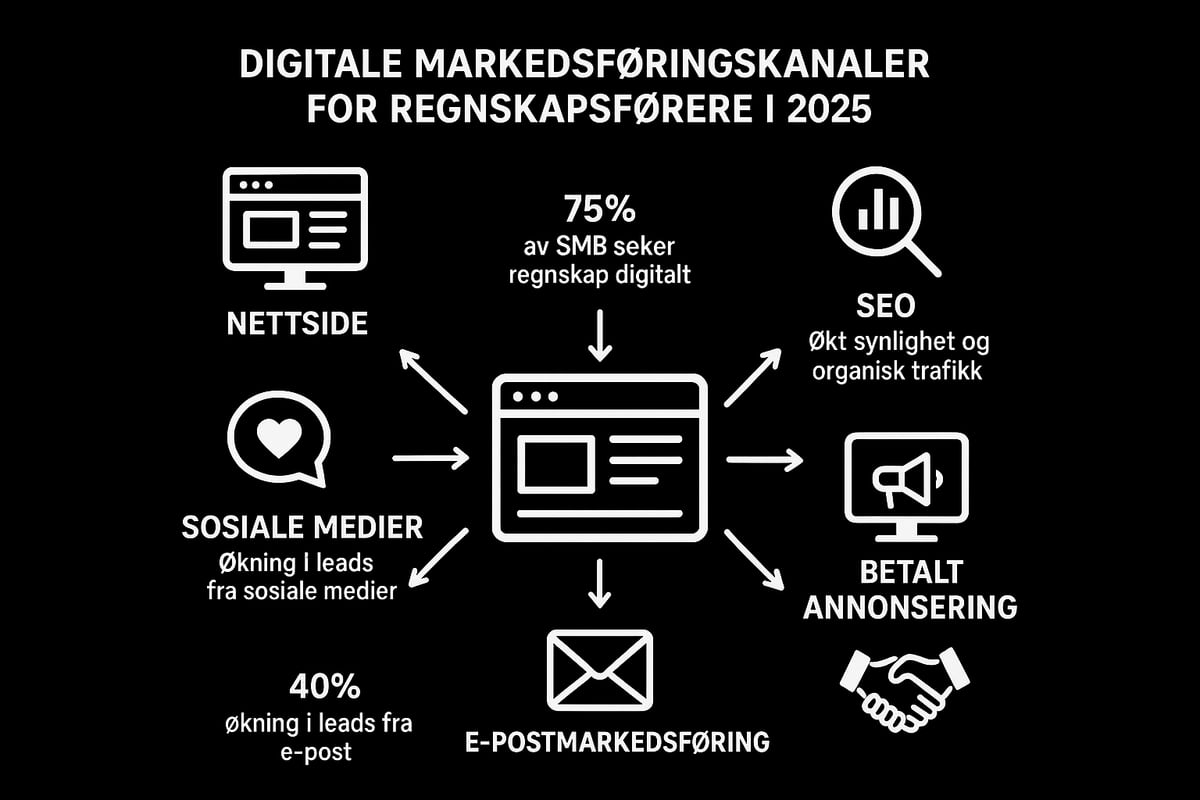 Digitale markedsføringskanaler og strategier