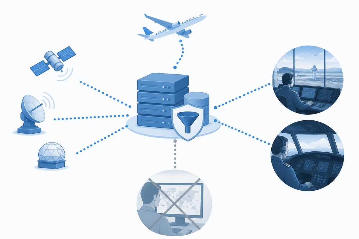 Flight tracking privacy