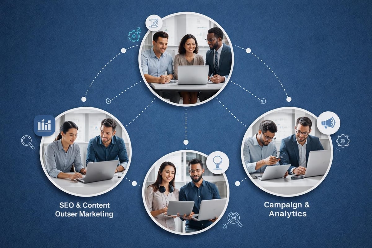 Hybride Outsourcing-Modelle im digitalen Marketing