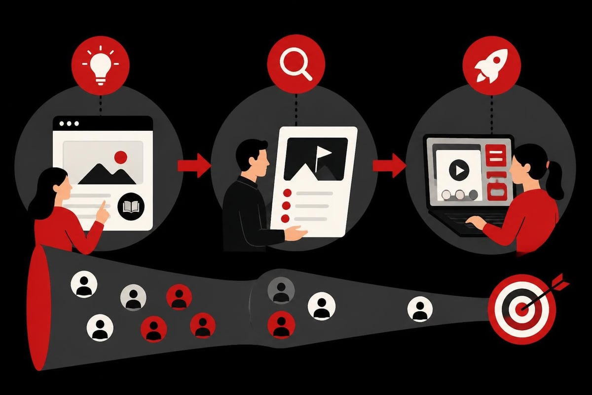 Content marketing funnel