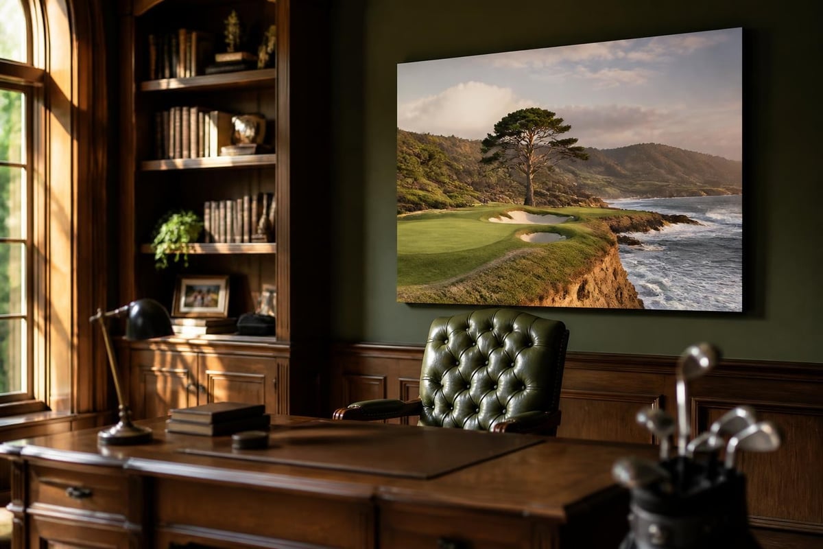 Golf course wall art collection