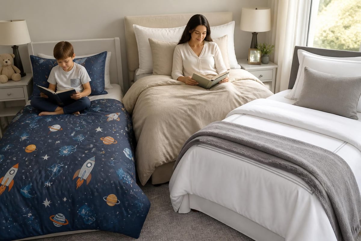 Family bedding needs