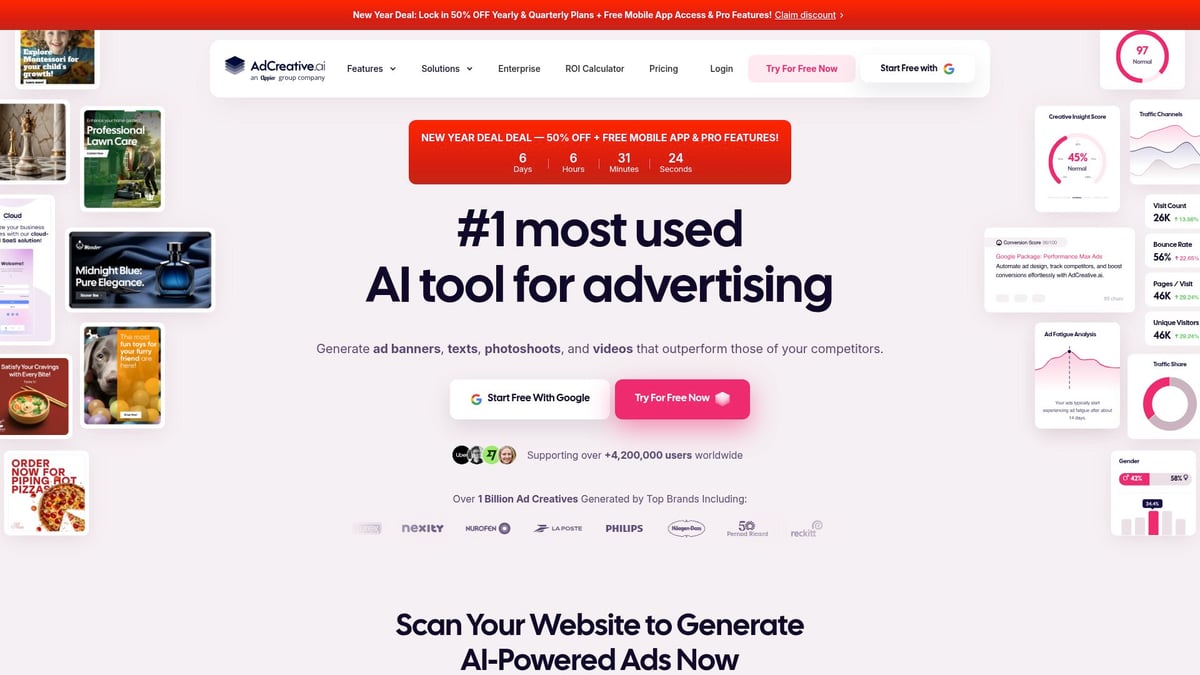 12 Best AI Advertising Tools to Boost Your Campaigns in 2026 - AdCreative.ai