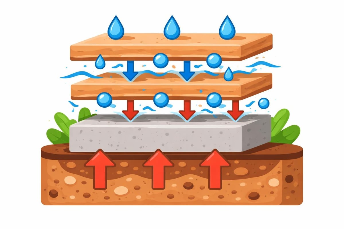 Expansive soil swelling mechanism