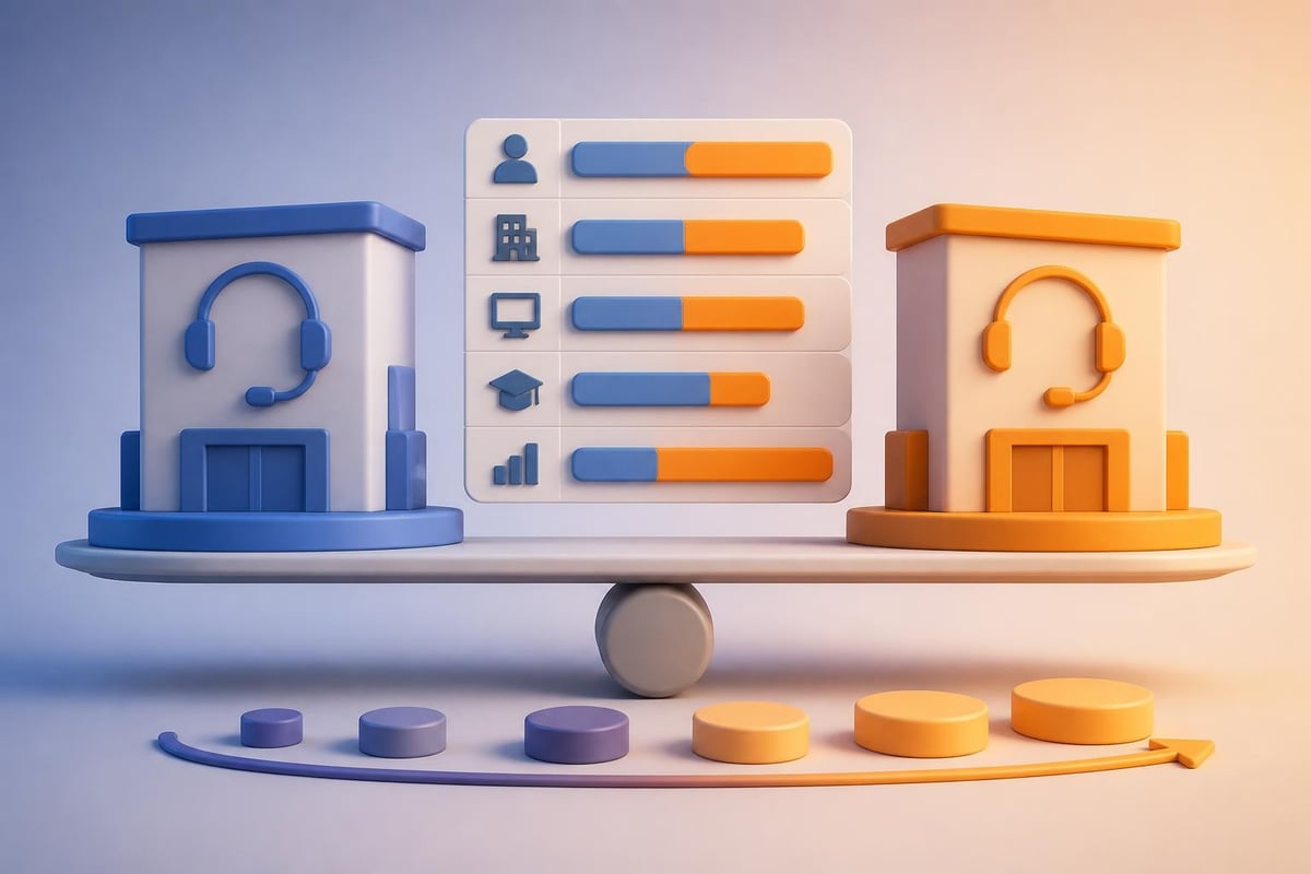 Customer care BPO cost structure