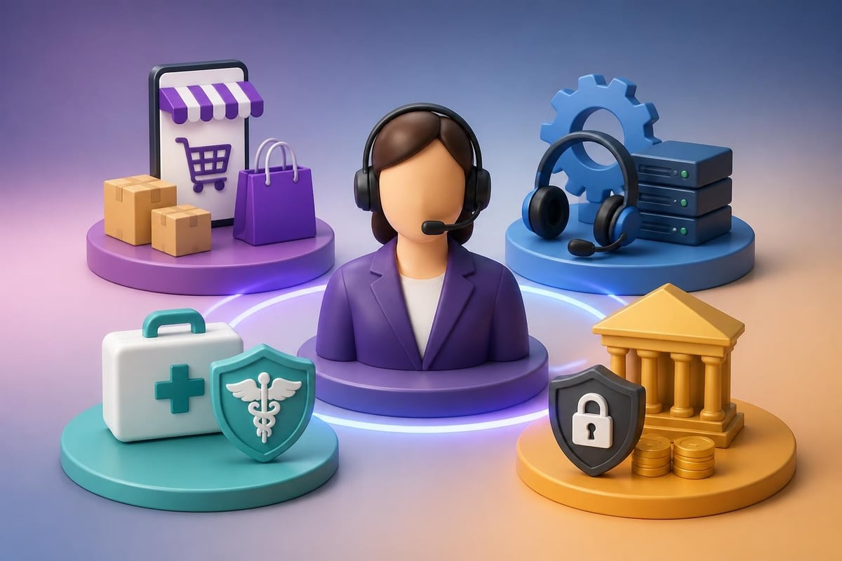Industry-specific customer care BPO