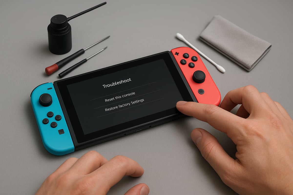 DIY Nintendo Switch Troubleshooting Steps