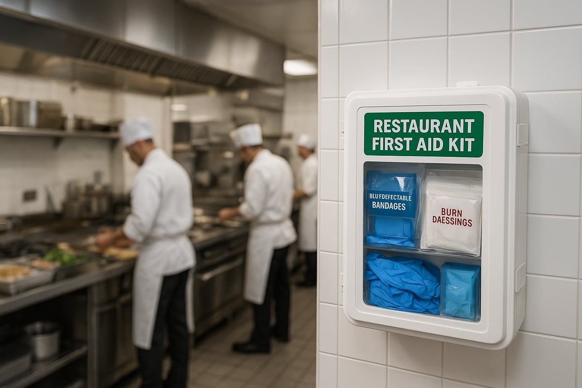 How to Choose the Right First Aid Kit for Your Restaurant