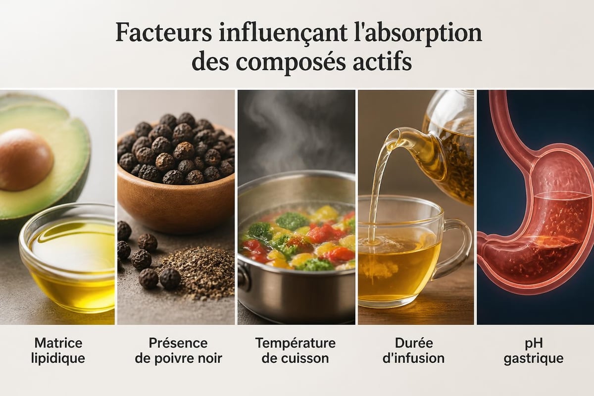 Biodisponibilité des épices