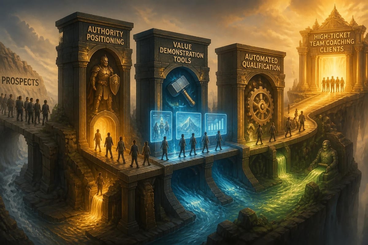 Sales conversion pathway