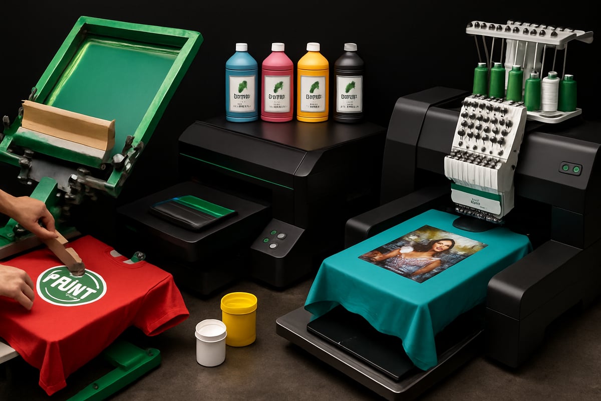 Painatusmenetelmät ja niiden valinta