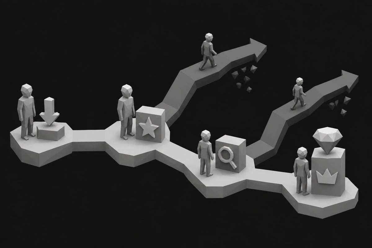 Freemium conversion funnel