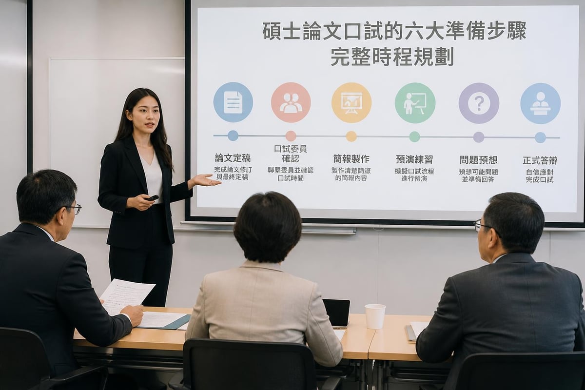 論文口試準備流程