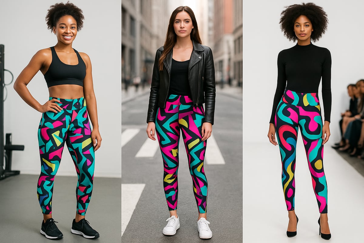 The Evolution of Graphic Leggings: From Gym Staple to Fashion Icon