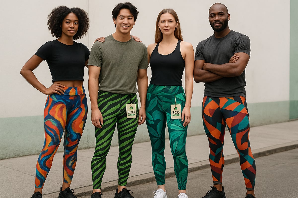 Material Innovations and Sustainability in Graphic Leggings