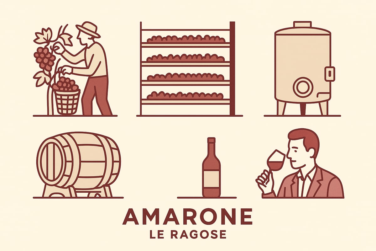 Il Processo di Produzione dell’Amarone Le Ragose