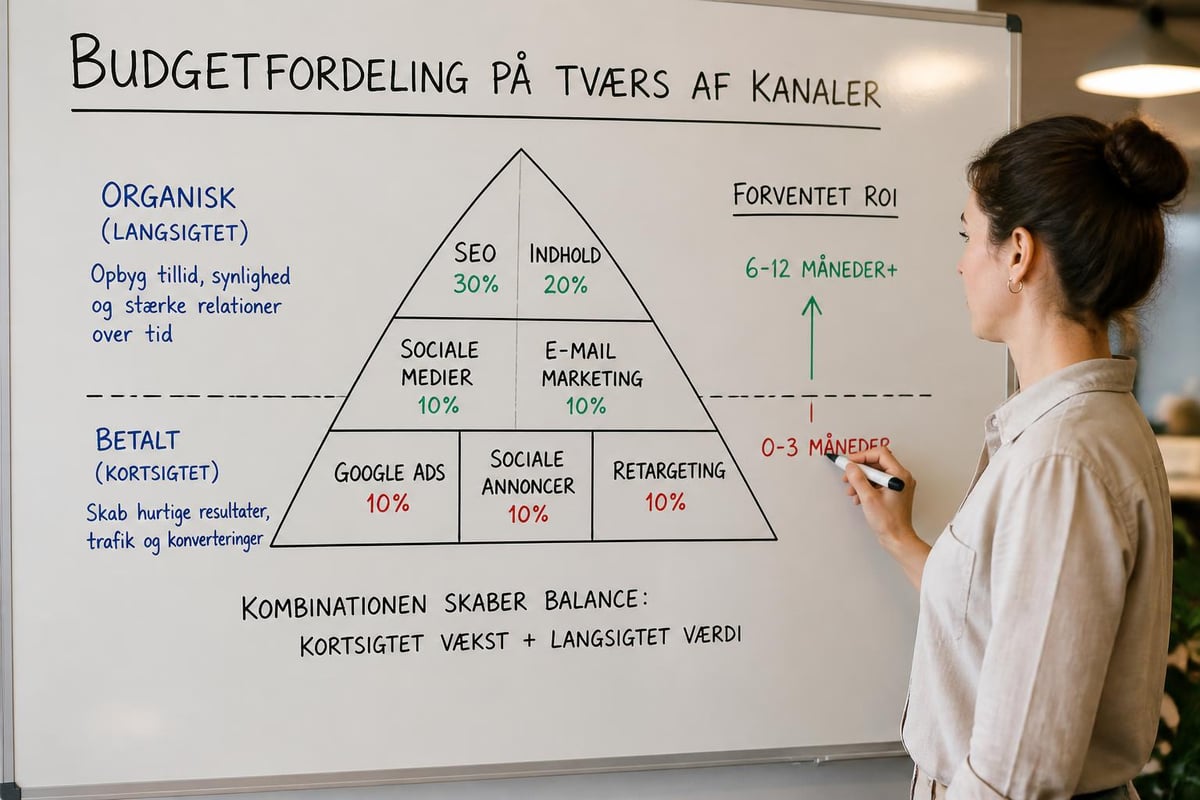 Budget allokering kanaler